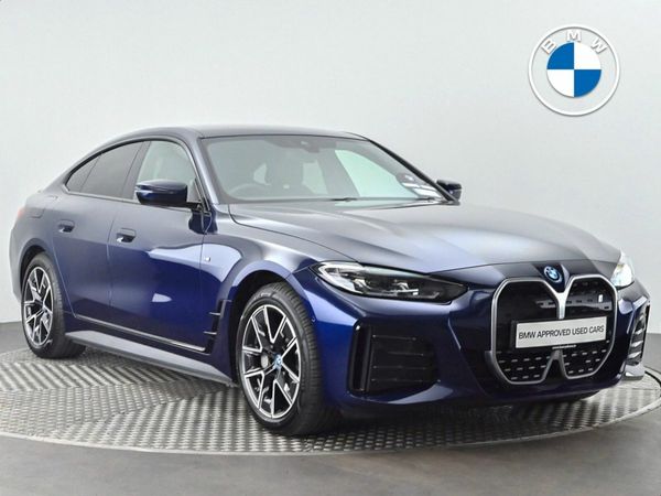 BMW i4 Hatchback, Electric, 2024, Blue