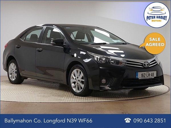 Toyota Corolla Saloon, Diesel, 2016, Black