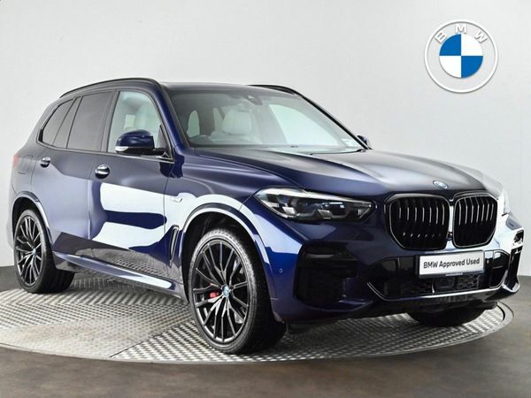 BMW X5 SUV, Petrol Plug-in Hybrid, 2023, Blue