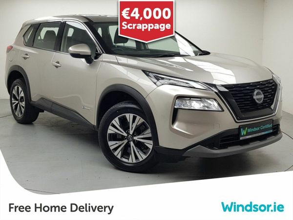 Nissan X-Trail SUV, Petrol Hybrid, 2023, Grey