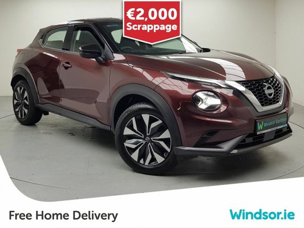 Nissan Juke SUV, Petrol, 2024, Red