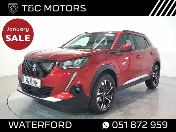 Peugeot 2008 SUV, Petrol, 2021, Red