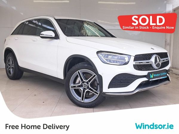 Mercedes-Benz GLC SUV, Petrol Plug-in Hybrid, 2022, White