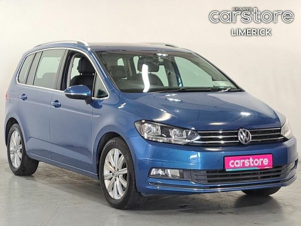 Volkswagen Touran MPV, Petrol, 2017, Blue