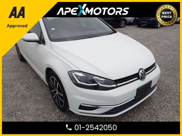 Volkswagen Golf Hatchback, Petrol, 2018, White
