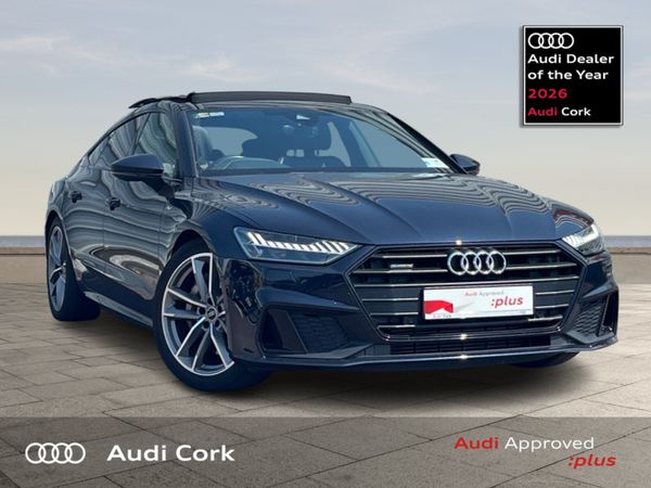 Audi A7 Hatchback, Petrol Plug-in Hybrid, 2023, Blue