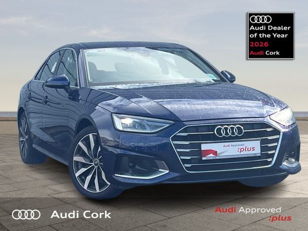 Audi A4 Saloon, Diesel, 2023, Blue