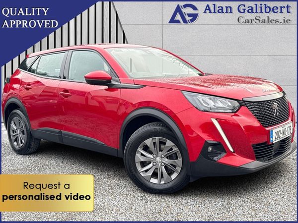 Peugeot 2008 MPV, Petrol, 2020, Red
