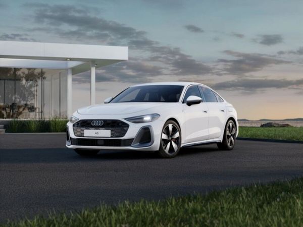 Audi A5 Saloon, Petrol Hybrid, 2026, White