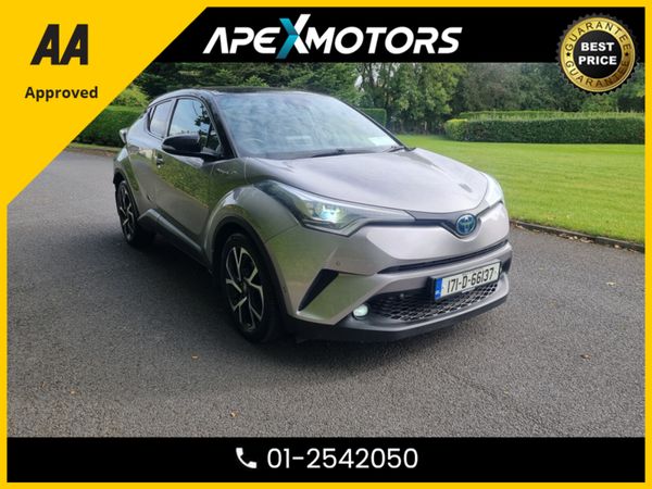 Toyota C-HR SUV, Petrol Hybrid, 2017, Silver