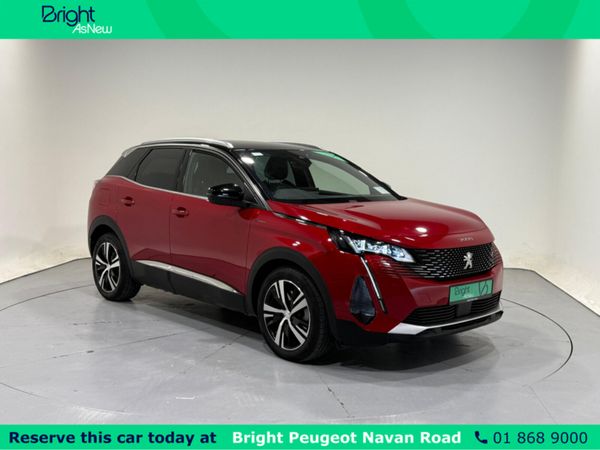 Peugeot 3008 MPV, Petrol Plug-in Hybrid, 2023, Red