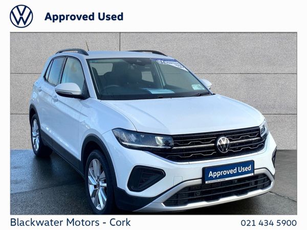 Volkswagen T-Cross SUV, Petrol, 2025, White