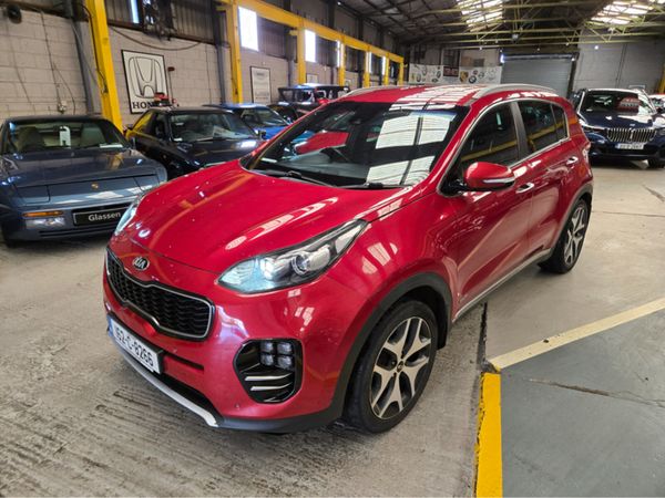 Kia Sportage Estate, Diesel, 2016, Red