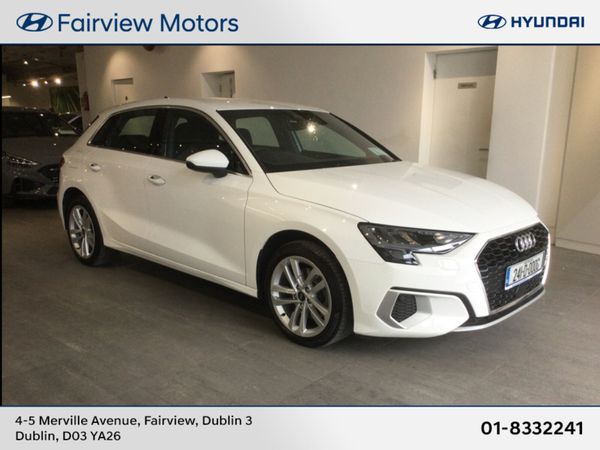 Audi A3 Hatchback, Petrol Plug-in Hybrid, 2024, White