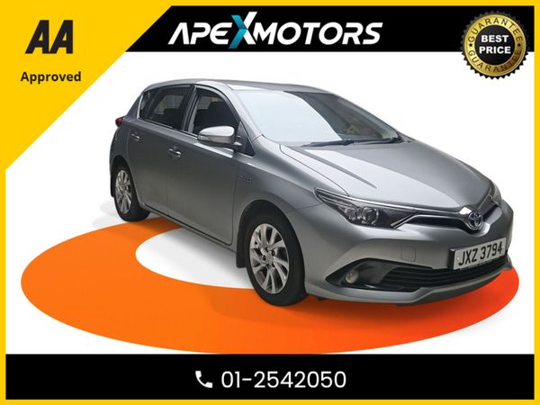 Toyota Auris Hatchback, Petrol Hybrid, 2016, Grey