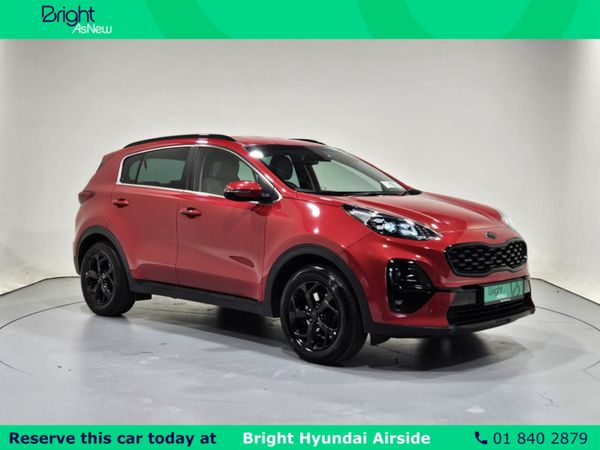 Kia Sportage MPV, Diesel Hybrid, 2021, Red