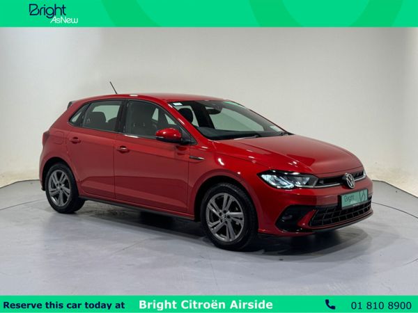 Volkswagen Polo Hatchback, Petrol, 2024, Red