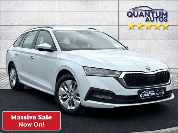 Skoda Octavia Estate, Diesel, 2021, White
