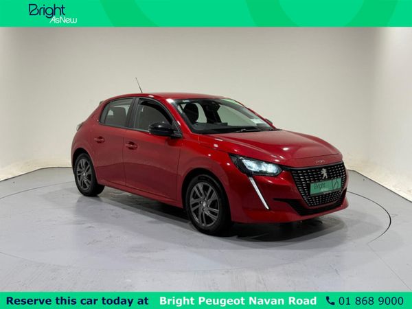 Peugeot 208 Hatchback, Petrol, 2022, Red