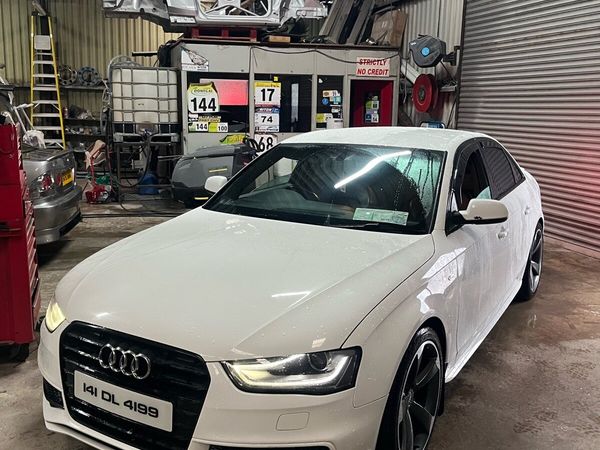 Audi A4 Saloon, Diesel, 2014, White