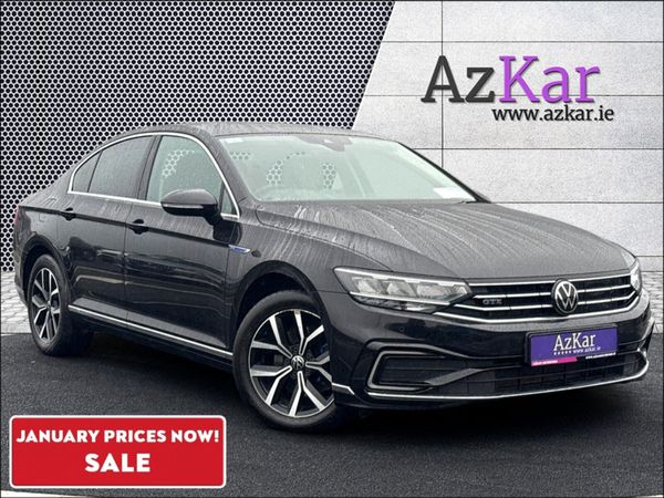 Volkswagen Passat Saloon, Petrol Plug-in Hybrid, 2022, Black