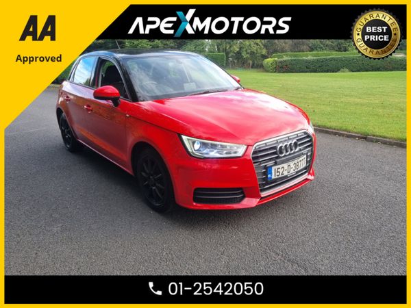 Audi A1 Hatchback, Petrol, 2015, Red