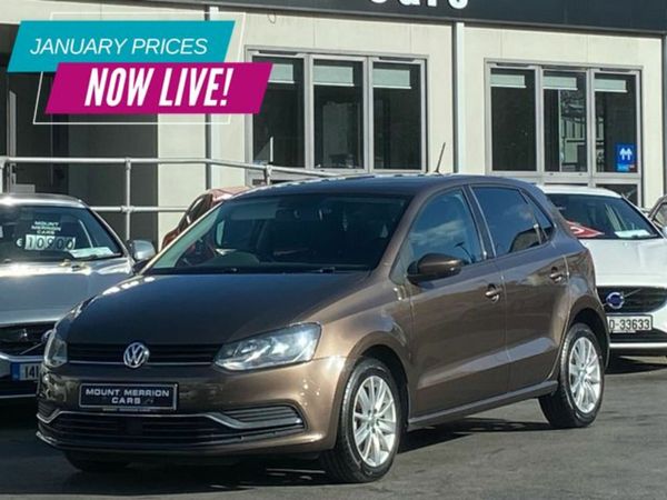 Volkswagen Polo Hatchback, Petrol, 2016, Brown