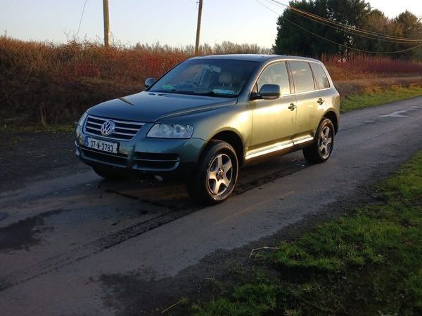 Volkswagen Touareg SUV, Diesel, 2007, Green