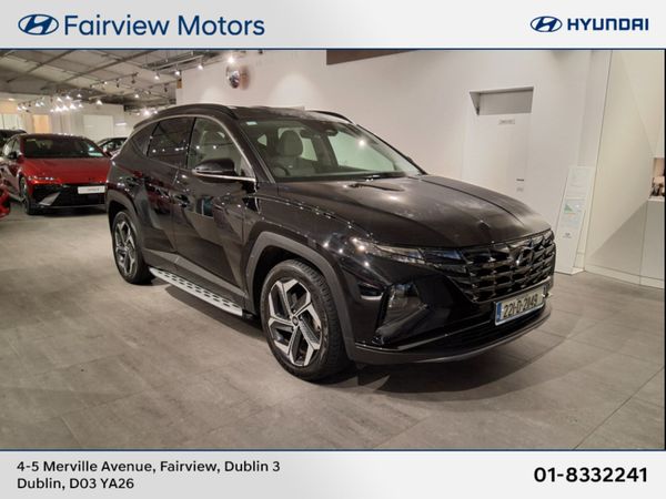 Hyundai Tucson SUV, Petrol Hybrid, 2022, Black