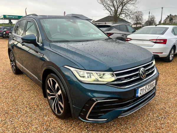 Volkswagen Tiguan SUV, Diesel, 2021, Blue