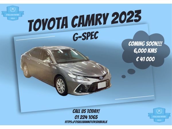 Toyota Camry Saloon, Petrol Hybrid, 2023, Grey