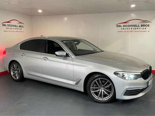 BMW 5-Series Saloon, Diesel, 2019, Silver