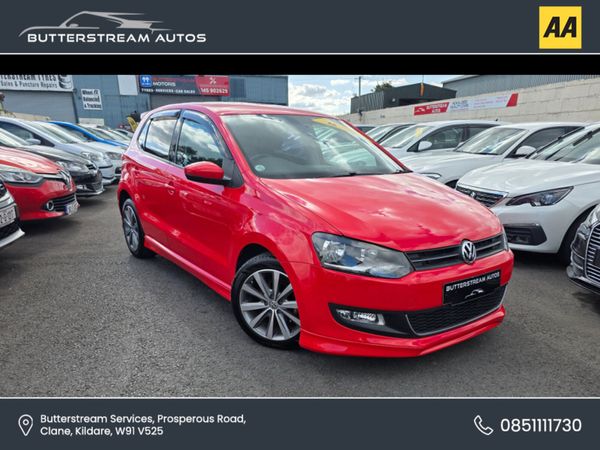 Volkswagen Polo Hatchback, Petrol, 2010, Red
