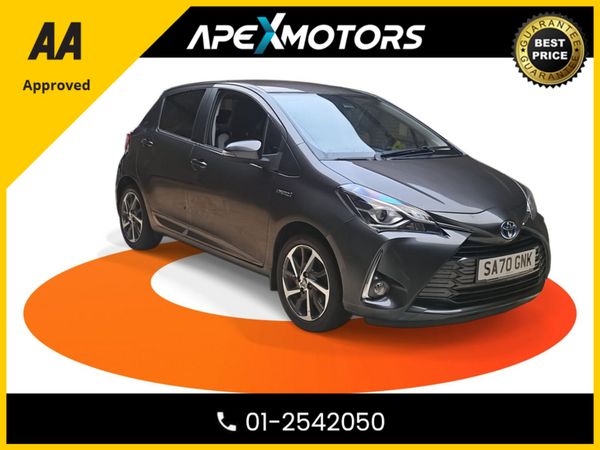 Toyota Yaris Hatchback, Petrol Hybrid, 2020, Grey