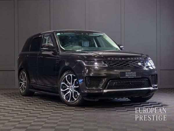 Land Rover Range Rover Sport SUV, Petrol Plug-in Hybrid, 2019, Black