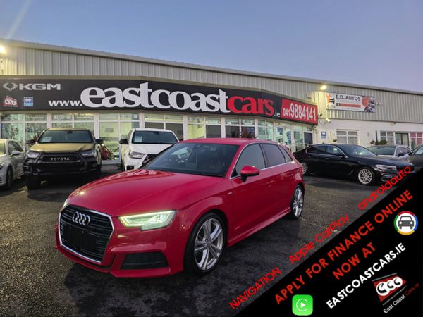 Audi A3 Hatchback, Petrol, 2019, Red