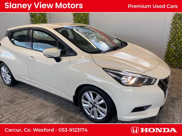 Nissan Micra Hatchback, Petrol, 2019, White