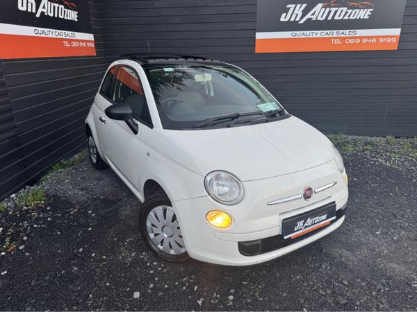 Fiat 500 Hatchback, Petrol, 2013, White