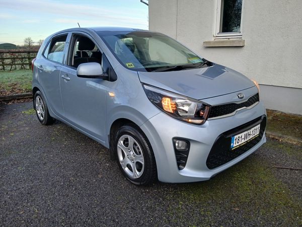 Kia Picanto Hatchback, Petrol, 2018, Blue