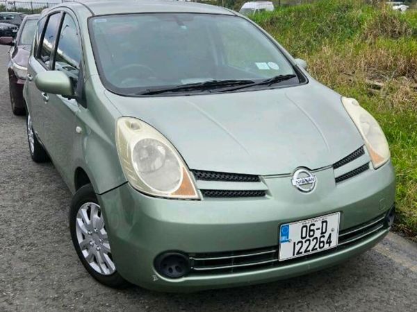 Nissan Note MPV, Petrol, 2006, Green