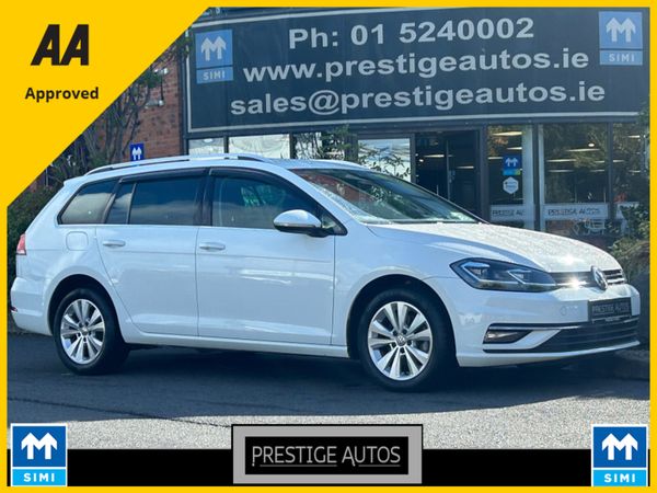 Volkswagen Golf Estate, Petrol, 2017, White