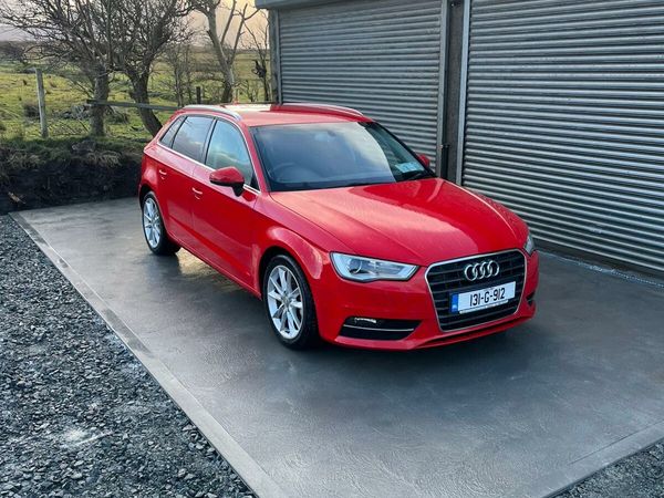 Audi A3 Hatchback, Diesel, 2013, Red