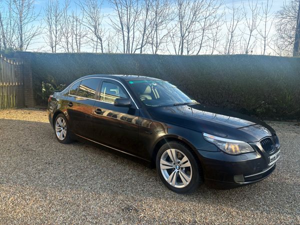 BMW 5-Series Saloon, Diesel, 2009, Black