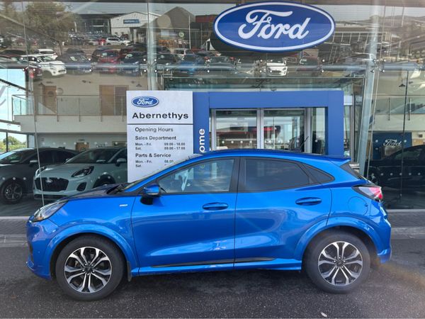 Ford Puma MPV, Petrol Hybrid, 2022, Blue