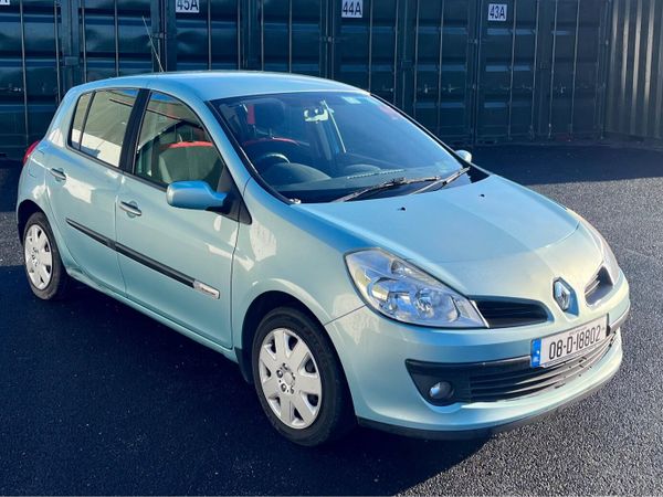 Renault Clio Hatchback, Petrol, 2008, Blue
