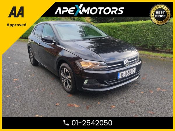 Volkswagen Polo Hatchback, Petrol, 2018, Black