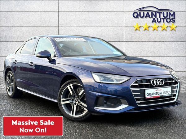 Audi A4 Saloon, Diesel, 2022, Blue