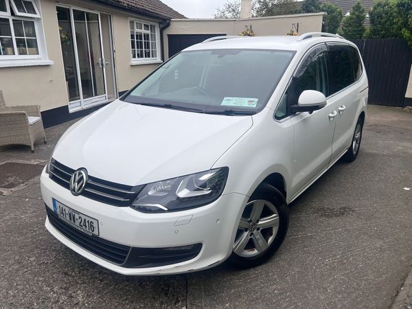 Volkswagen Sharan MPV, Petrol, 2014, White