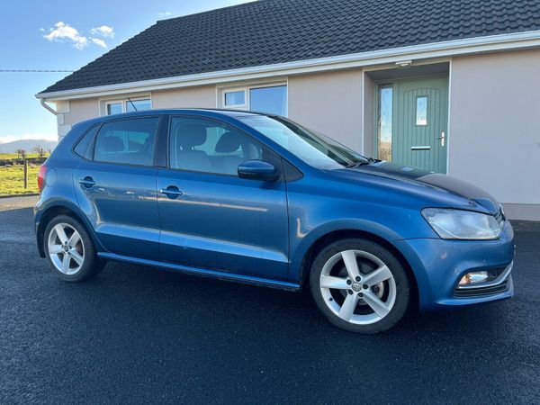 Volkswagen Polo Hatchback, Diesel, 2015, Blue
