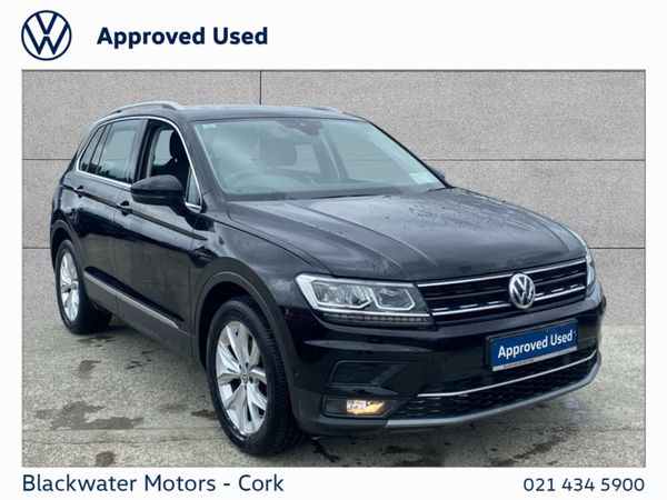 Volkswagen Tiguan Estate, Diesel, 2019, Black